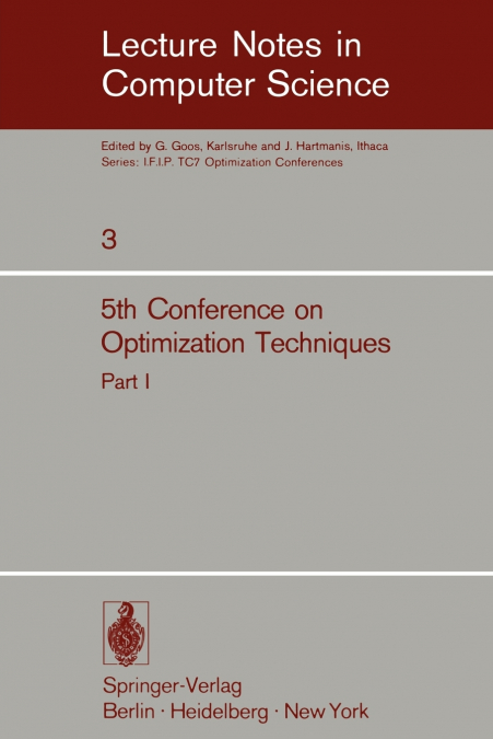 Fifth Conference on Optimization Techniques. Rome 1973