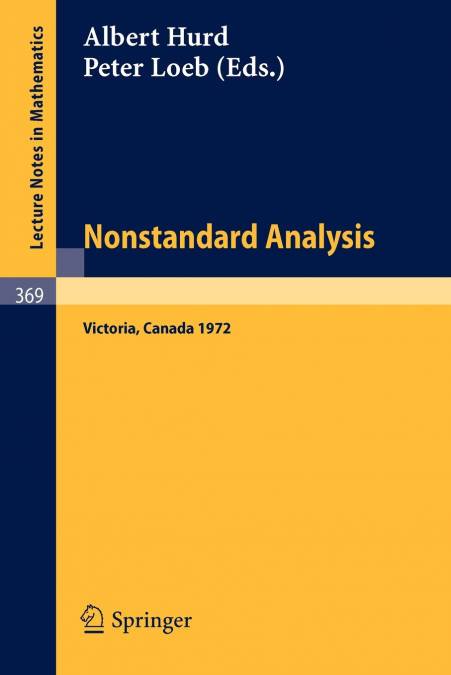Victoria Symposium on Nonstandard Analysis