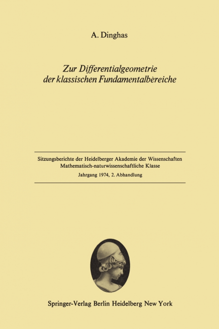 Zur Differentialgeometrie Der Klassischen Fundamentalbereiche