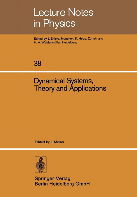 Dynamical Systems, Theory and Applications