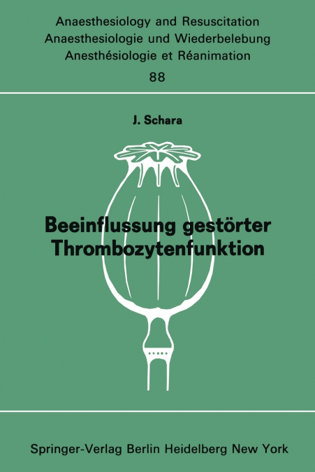 Beeinflussung gestörter Thrombozytenfunktion