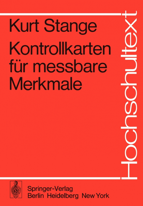 Kontrollkarten für messbare Merkmale
