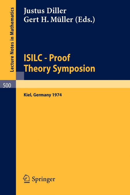 Isilc - Proof Theory Symposion