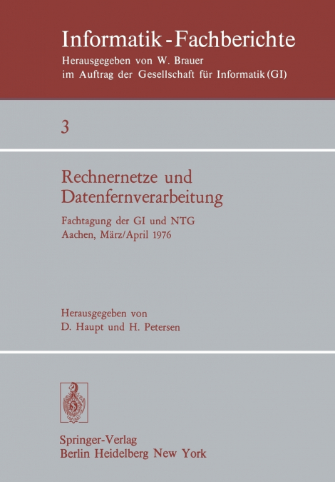 Rechnernetze und Datenfernverarbeitung