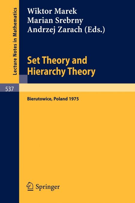 Set Theory and Hierarchy Theory