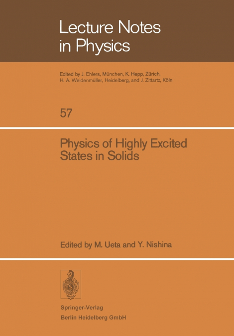 Physics of Highly Excited States in Solids