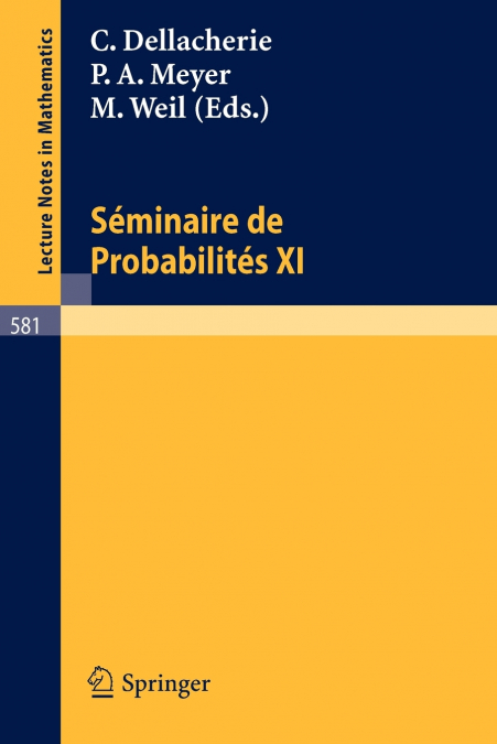 Seminaire de Probabilites XI