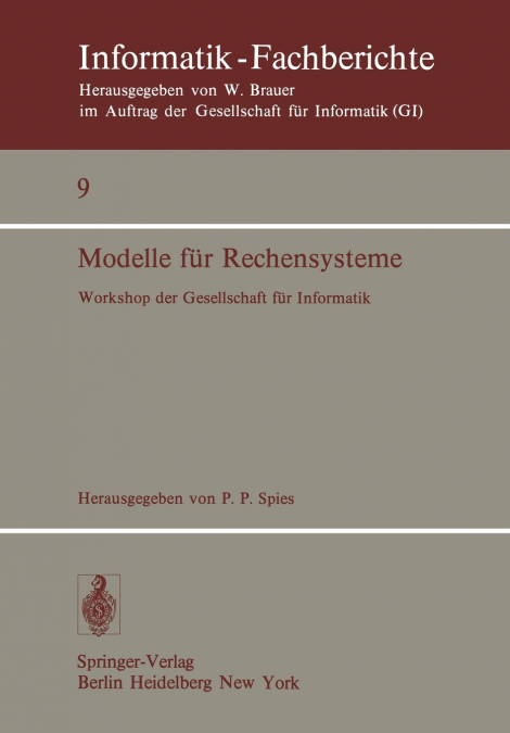 Modelle Fur Rechensysteme