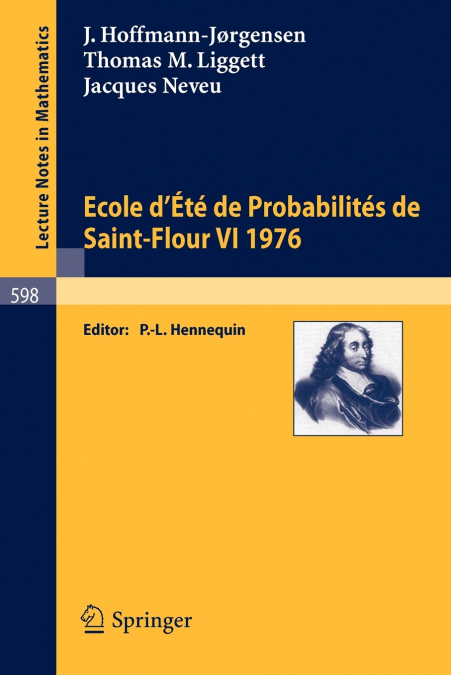 Ecole D’Ete de Probabilites de Saint-Flour VI, 1976