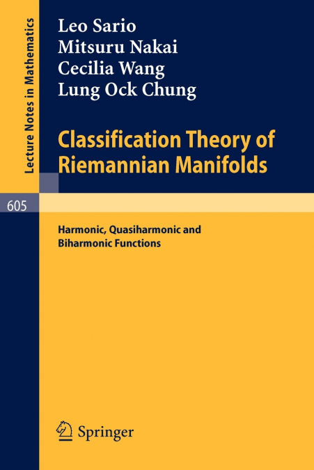 Classification Theory of Riemannian Manifolds
