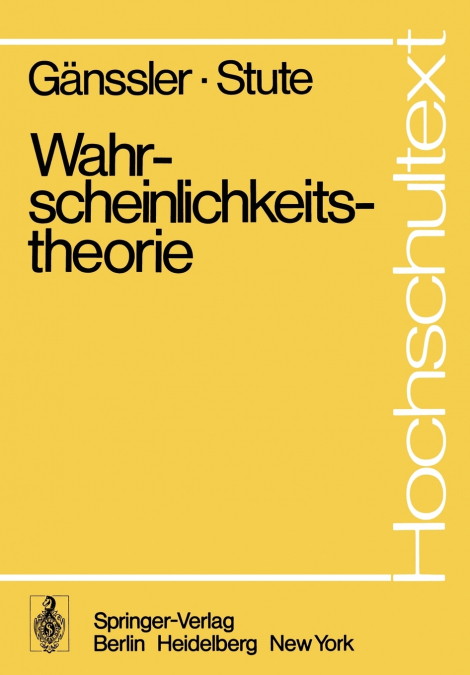 Wahrscheinlichkeitstheorie