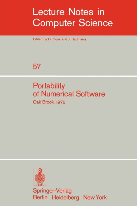 Portability of Numerical Software
