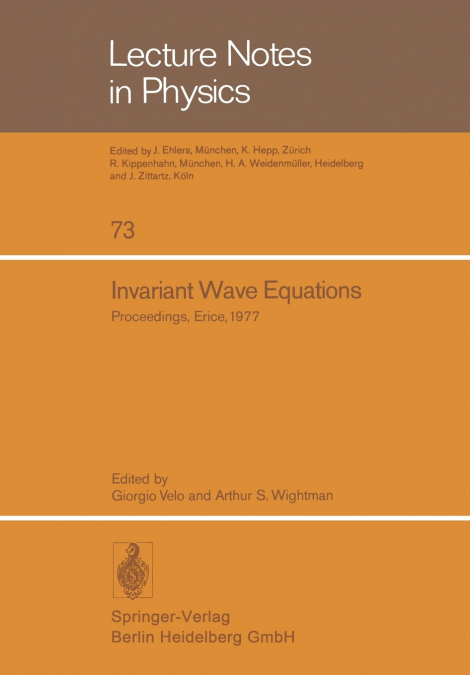Invariant Wave Equations