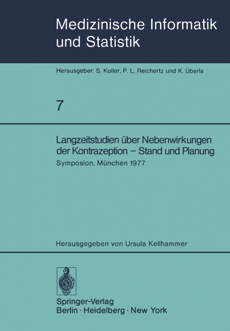 Langzeitstudien über Nebenwirkungen der Kontrazeption - Stand und Planung