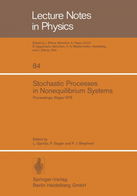 Stochastic Processes in Nonequilibrium Systems