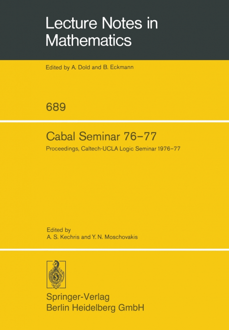 Cabal Seminar 76 77