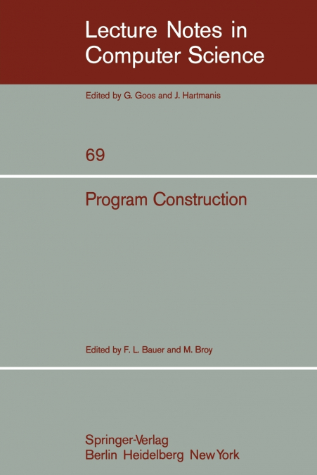 Program Construction