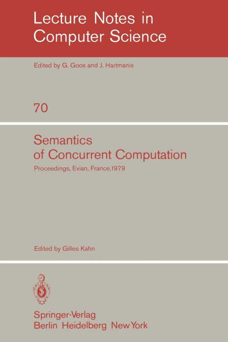 Semantics of Concurrent Computation