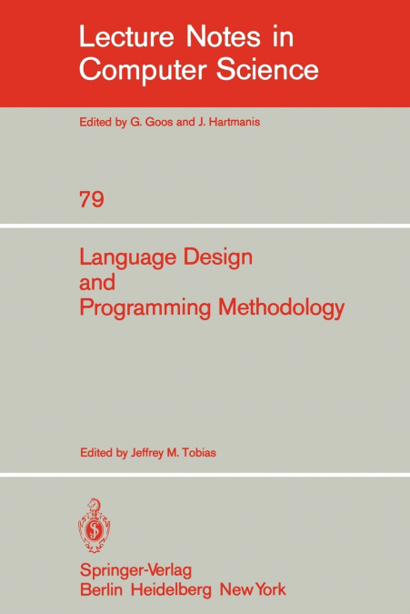 Language Design and Programming Methodology