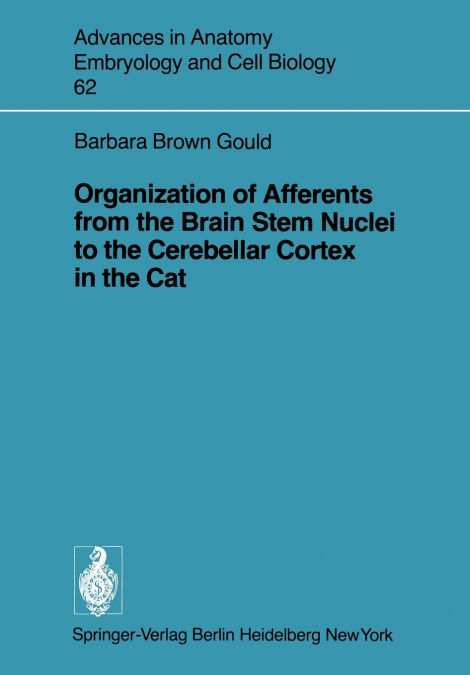 Organization of Afferents from the Brain Stem Nuclei to the Cerebellar Cortex in the Cat