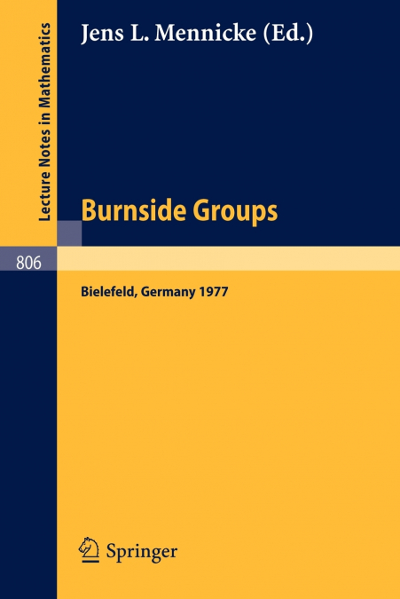 Burnside Groups