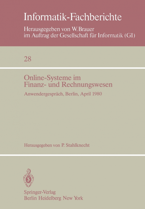 Online-Systeme im Finanz- und Rechnungswesen