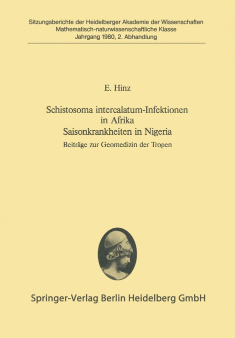 Schistosoma Intercalatum-Infektionen in Afrika Saisonkrankheiten in Nigeria