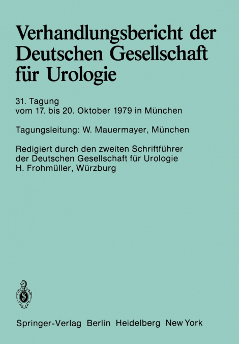 31. Tagung 17. bis 20. Oktober 1979, München