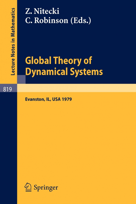 Global Theory of Dynamical Systems