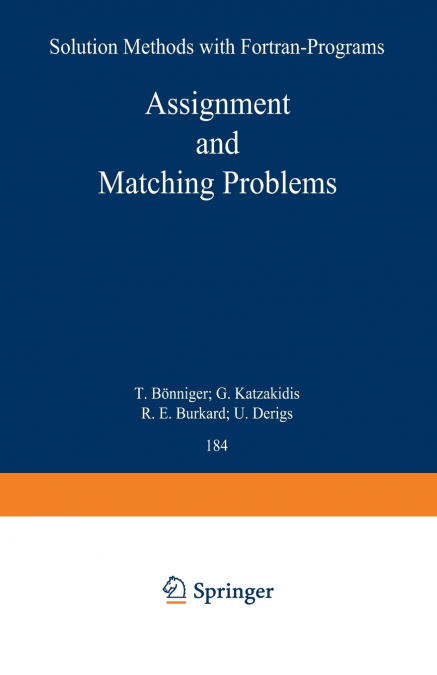 Assignment and Matching Problems