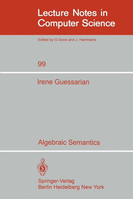 Algebraic Semantics