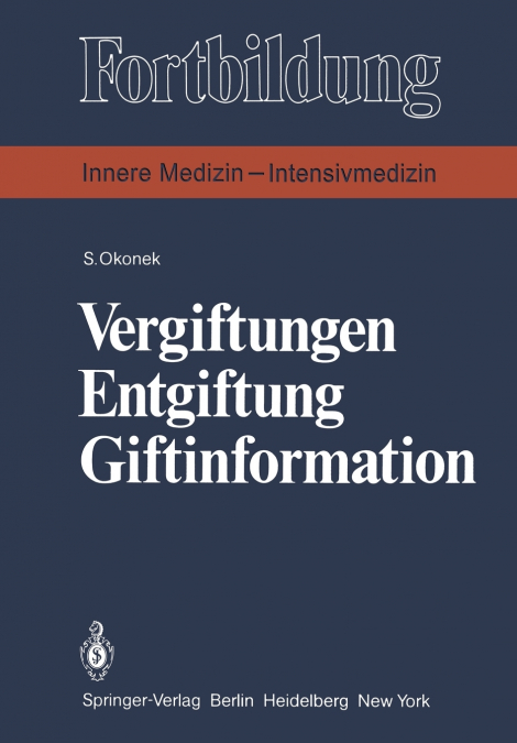 Vergiftungen Entgiftung Giftinformation