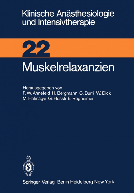 Muskelrelaxanzien
