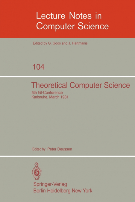 Theoretical Computer Science