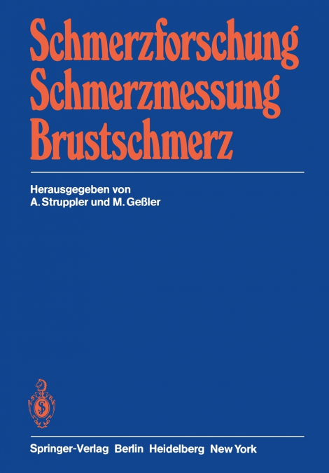 Schmerzforschung Schmerzmessung Brustschmerz