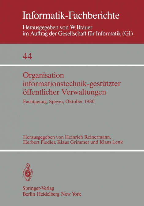 Organisation Informationstechnik-Gestutzter Offentlicher Verwaltungen