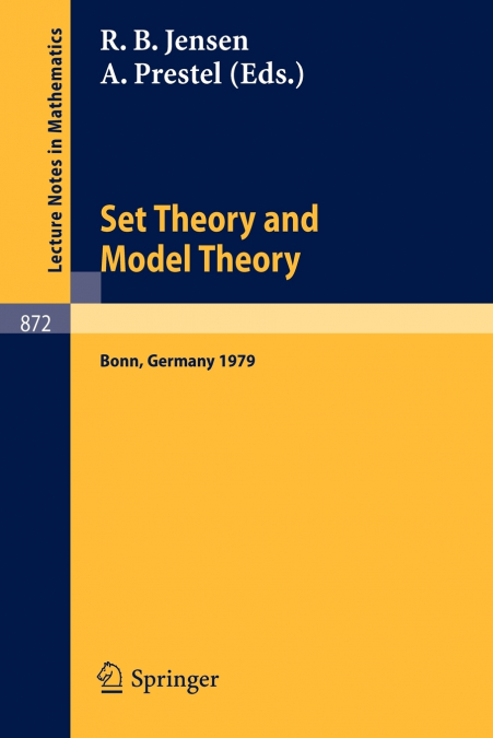 Set Theory and Model Theory