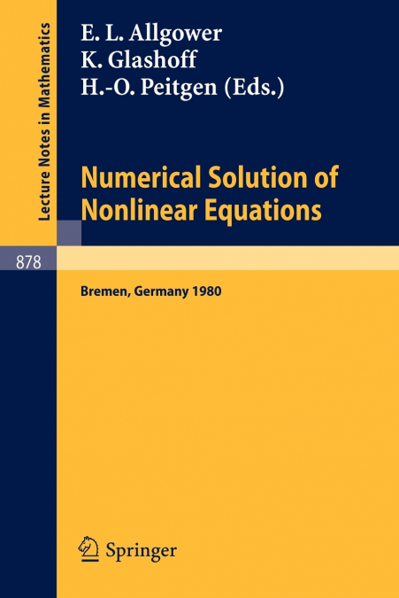 Numerical Solution of Nonlinear Equations