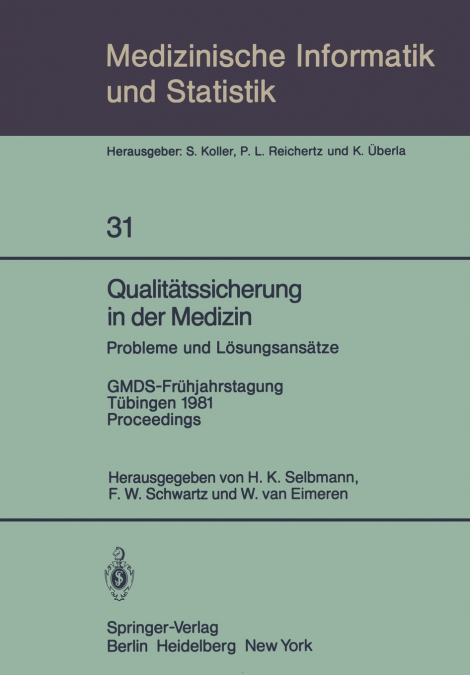 Qualitätssicherung in der Medizin, Probleme und Lösungsansätze