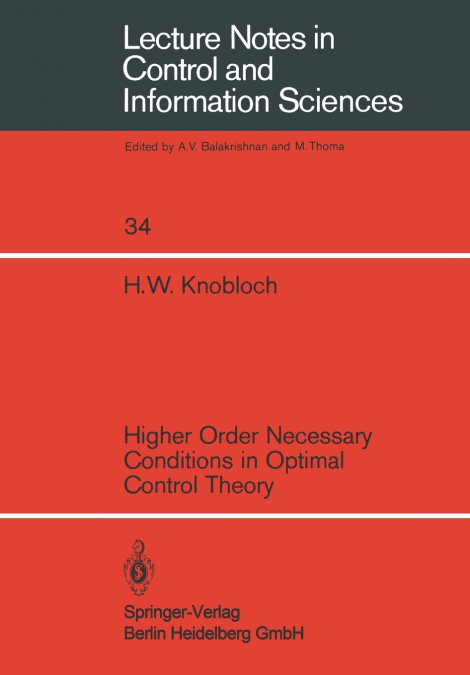 Higher Order Necessary Conditions in Optimal Control Theory