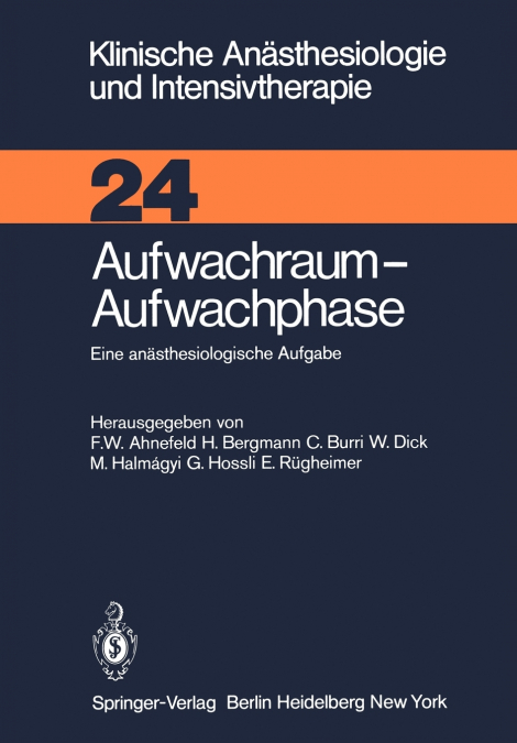 Aufwachraum - Aufwachphase