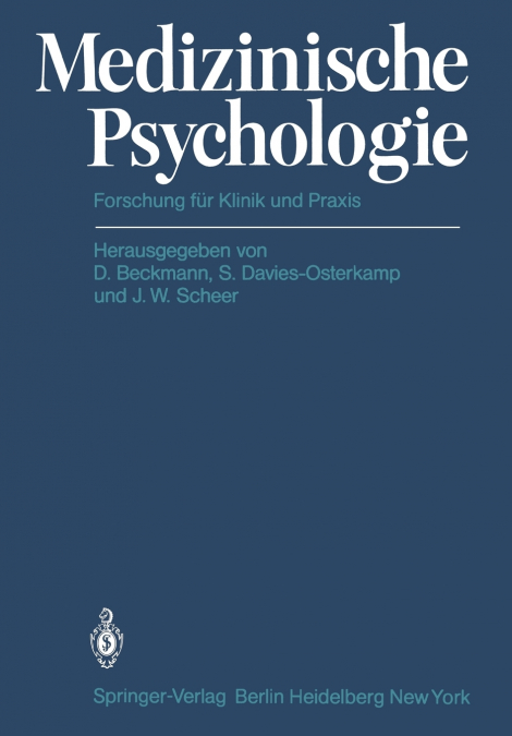 Medizinische Psychologie