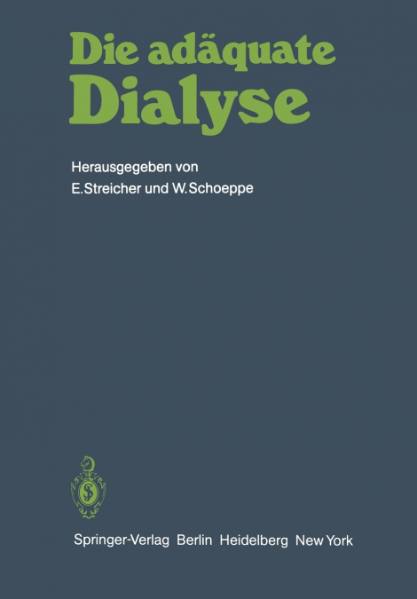 Die Adaquate Dialyse