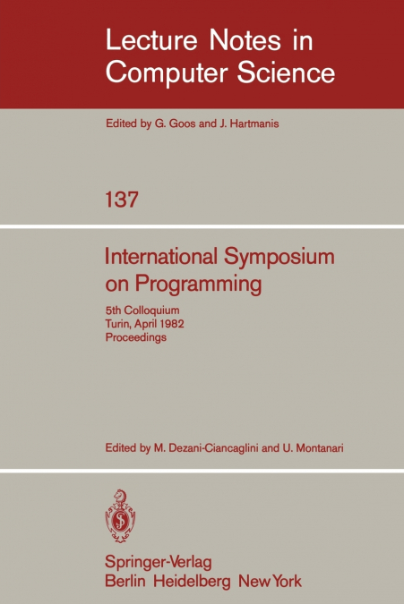 International Symposium on Programming