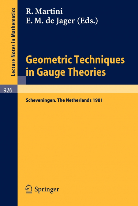 Geometric Techniques in Gauge Theories