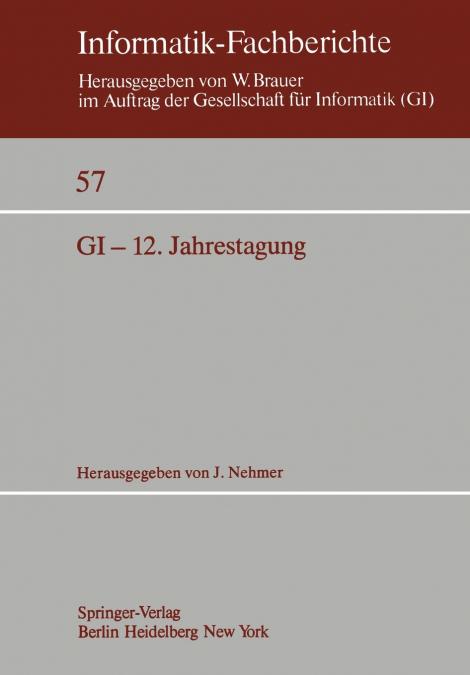 GI-12. Jahrestagung
