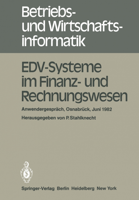 EDV-Systeme im Finanz- und Rechnungswesen