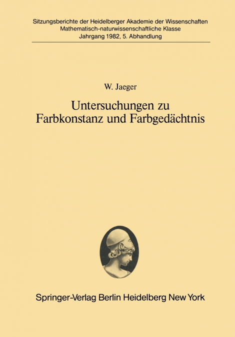 Untersuchungen Zu Farbkonstanz Und Farbgedachtnis