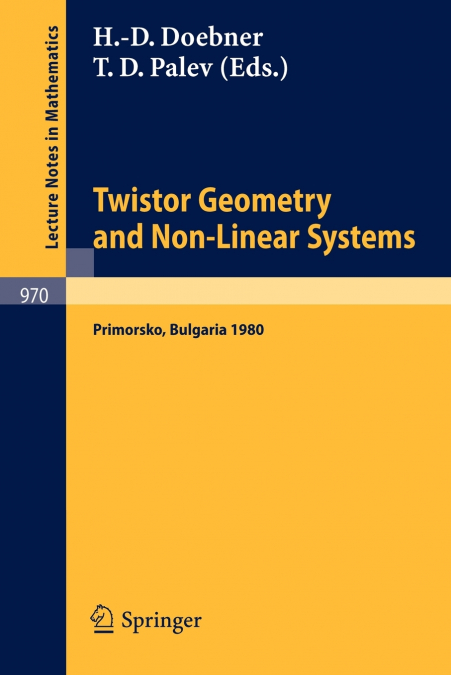Twistor Geometry and Non-Linear Systems