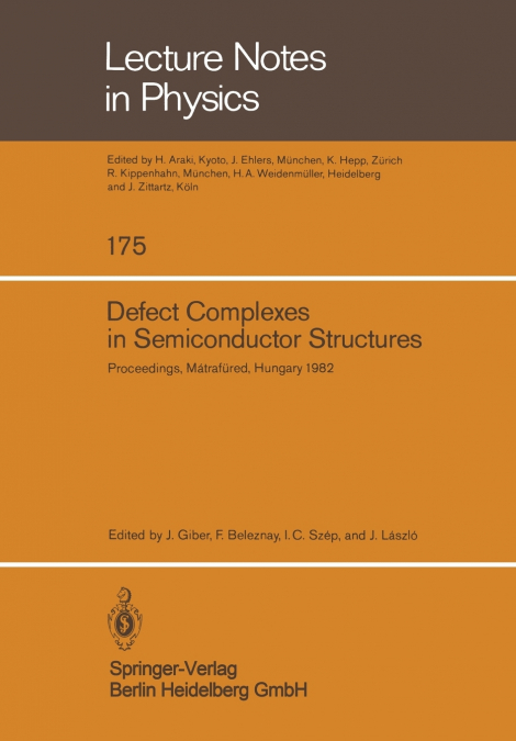 Defect Complexes in Semiconductor Structures